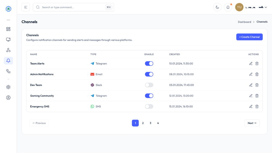 Configure Notifications